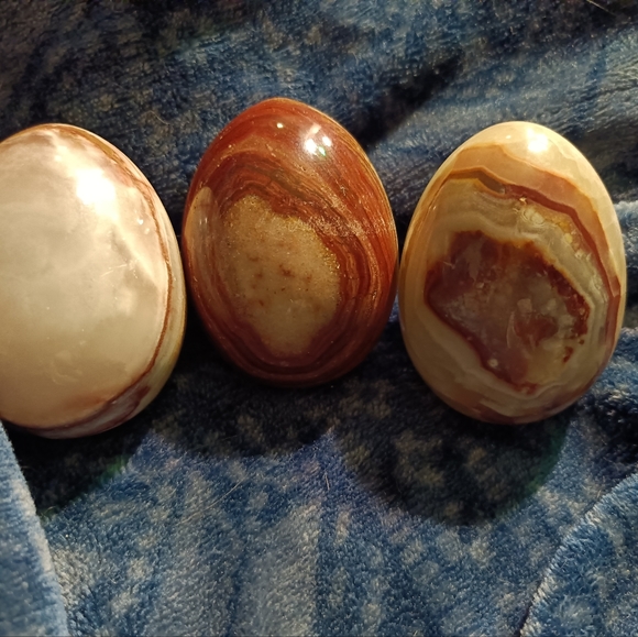 Agate Stone eggs - Picture 1 of 2